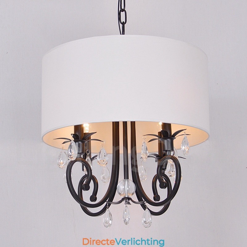 Rustieke Lodge Metalen Trommel Hanglamp