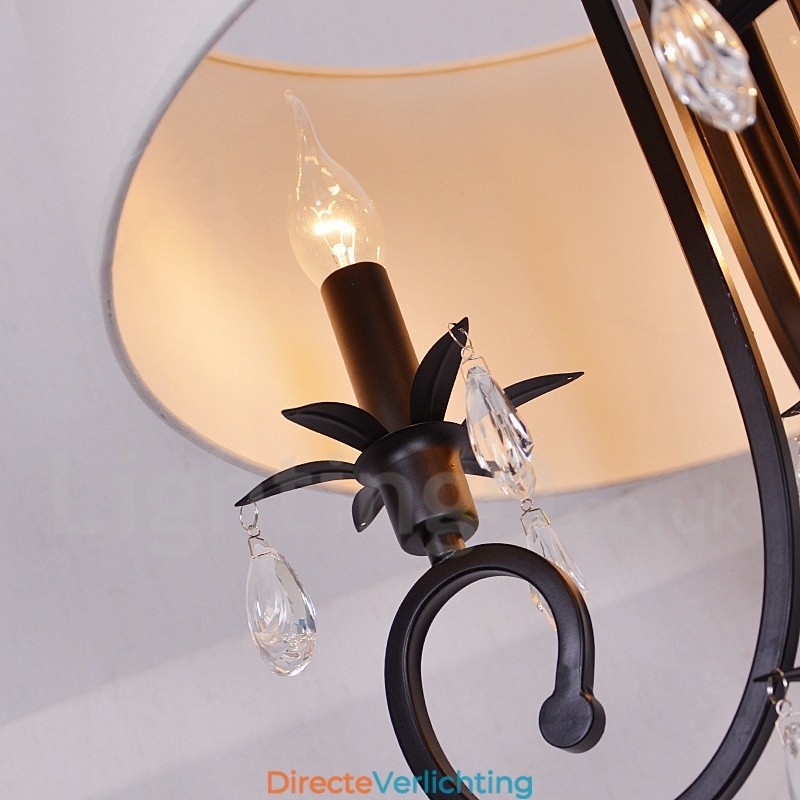 Rustieke Lodge Metalen Trommel Hanglamp