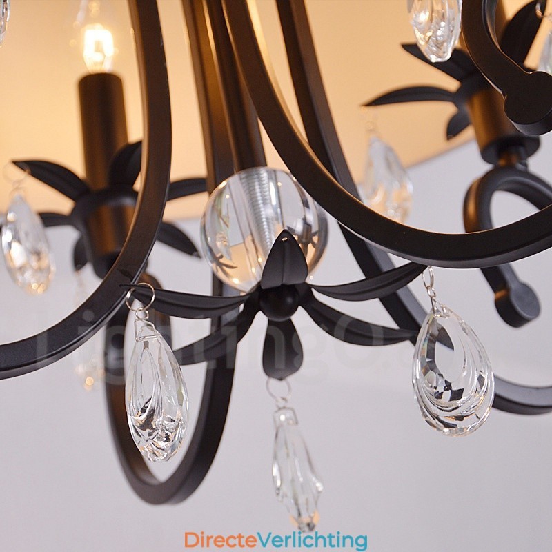 Rustieke Lodge Metalen Trommel Hanglamp