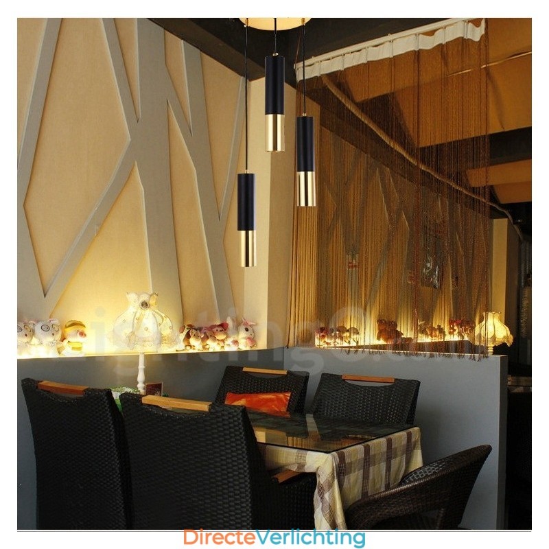 3-lichts moderne, eigentijdse hanglamp
