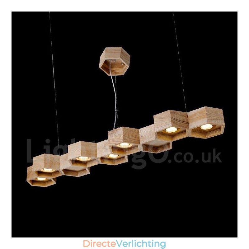 7 Lichte Houten Moderne Hedendaagse Hanglamp