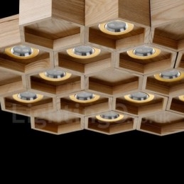 12 Lichte Houten Moderne Hedendaagse Hanglamp