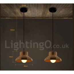 Moderne, eigentijdse betonnen hanglamp met één licht