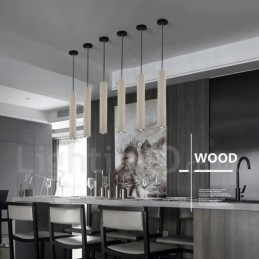 Moderne, eigentijdse 1-lichts betonnen hanglamp