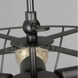 Retro Vintage 5-lichts hanglamp