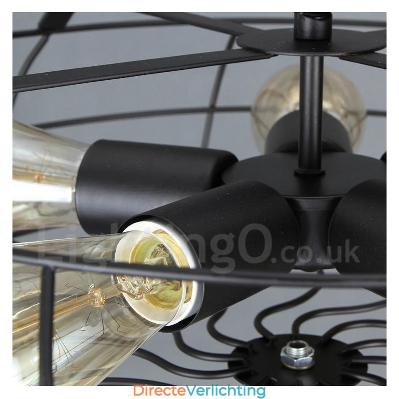 Retro Vintage 5-lichts hanglamp