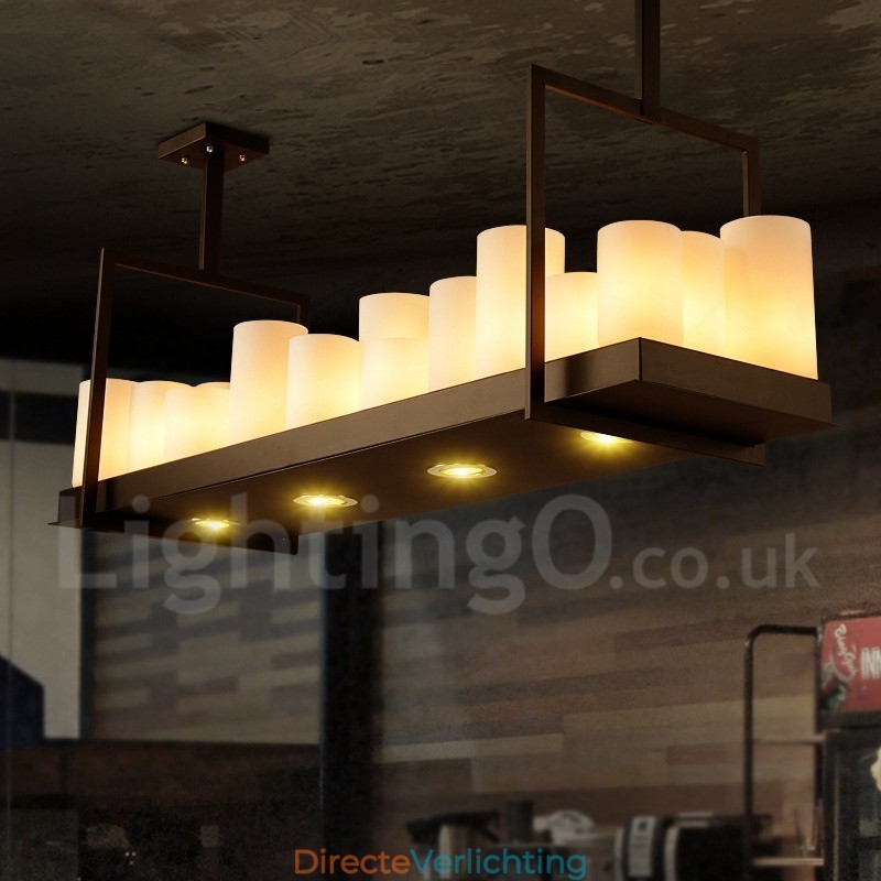 Rustieke Lodge Vintage Kandelaar Hanglamp