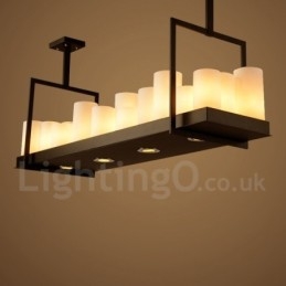 Rustieke Lodge Vintage Kandelaar Hanglamp