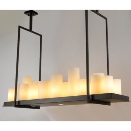 Rustieke Lodge Vintage Kandelaar Hanglamp