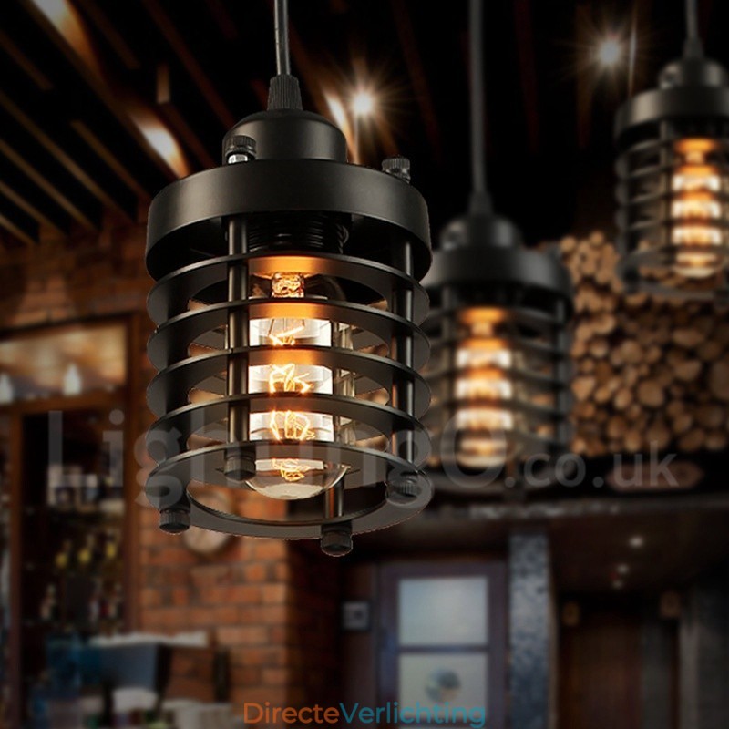 Retro Vintage Metalen 1 Lichts Hanglamp