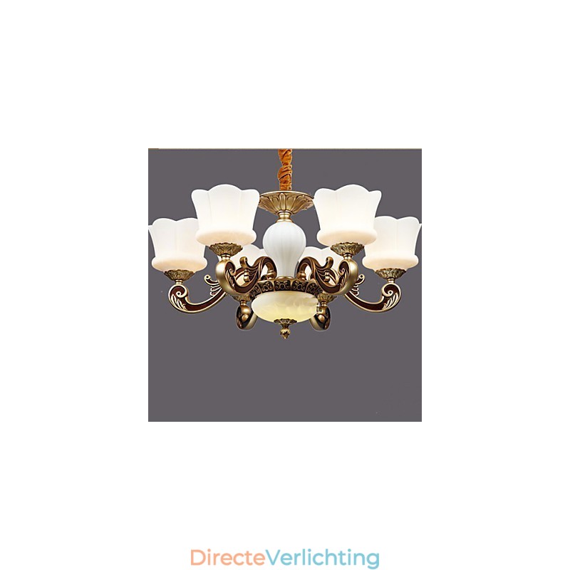 Tuin Creatieve Zinklegering Retro Eetkamer Hanglamp Kroonluchter