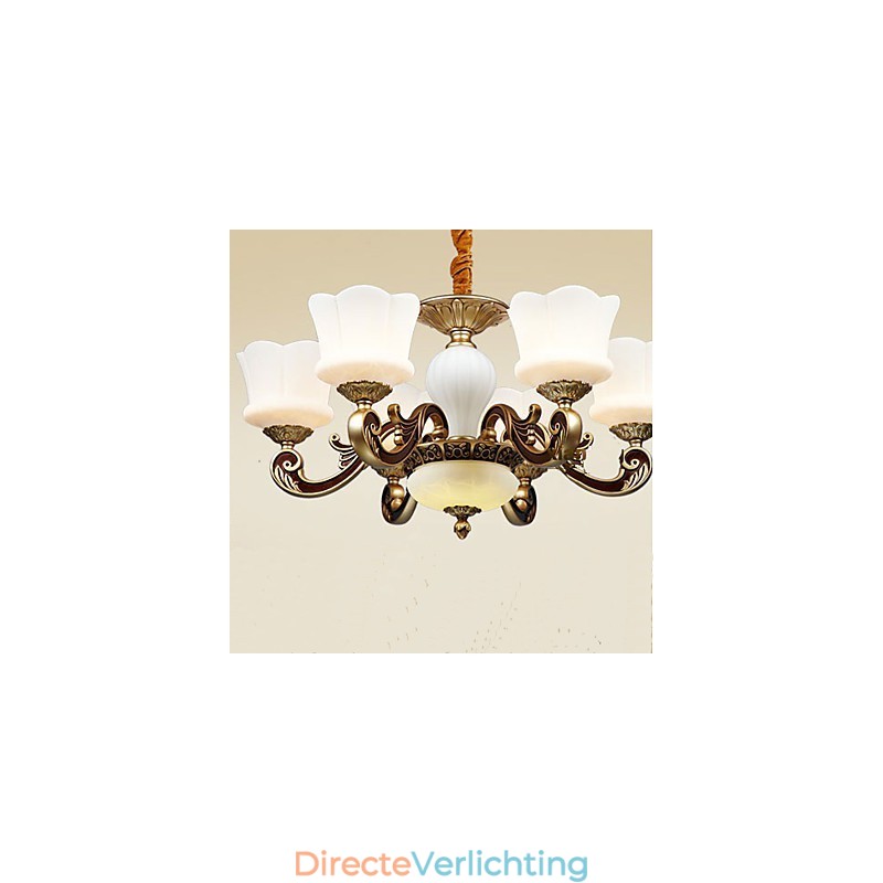 Tuin Creatieve Zinklegering Retro Eetkamer Hanglamp Kroonluchter