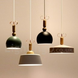 Moderne, eigentijdse, veelkleurige hanglamp