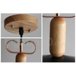Moderne, eigentijdse, veelkleurige hanglamp