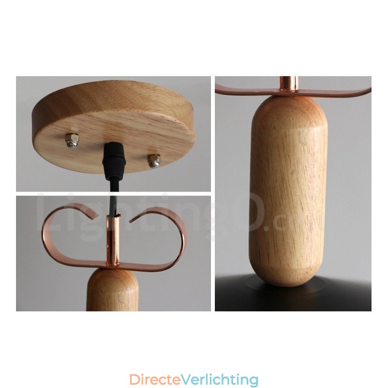 Moderne, eigentijdse, veelkleurige hanglamp