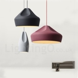 Moderne, eigentijdse, veelkleurige hanglamp
