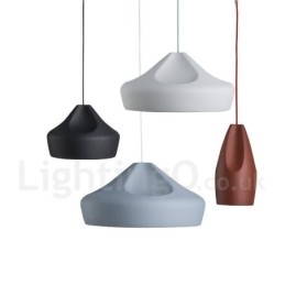 Moderne, eigentijdse, veelkleurige hanglamp