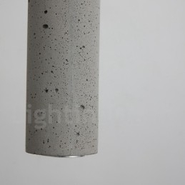Moderne, eigentijdse betonnen hanglamp met 1 lichtpunt