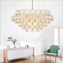 Luxe moderne eigentijdse hanglamp met 1 licht