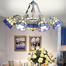 De Middellandse Zee Landelijk Zittend Creatief 8 + 1 Hoofdlampen En Lantaarns