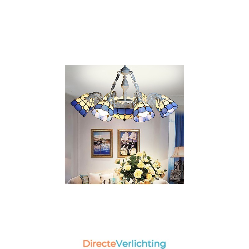 De Middellandse Zee Landelijk Zittend Creatief 8 + 1 Hoofdlampen En Lantaarns