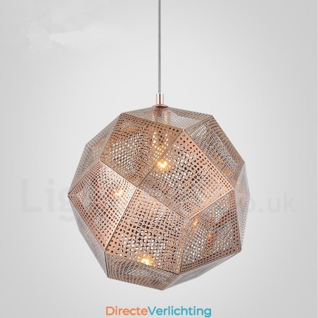 Moderne, eigentijdse hanglamp met 1 lichtbol Moderne, eigentijdse hanglamp met 1 lichtbol