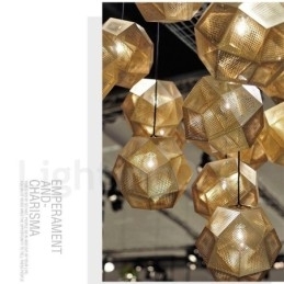 Moderne, eigentijdse hanglamp met 1 lichtbol