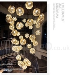 Moderne, eigentijdse hanglamp met 1 lichtbol