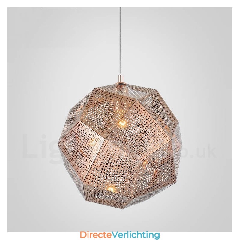 Moderne, eigentijdse hanglamp met 1 lichtbol