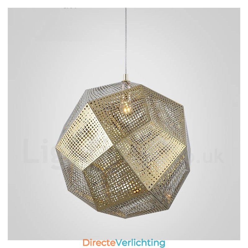 Moderne, eigentijdse hanglamp met 1 lichtbol