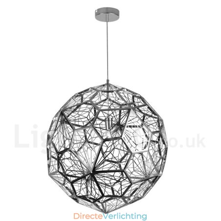 Moderne, eigentijdse hanglamp met 1 lichtbol Moderne, eigentijdse hanglamp met 1 lichtbol