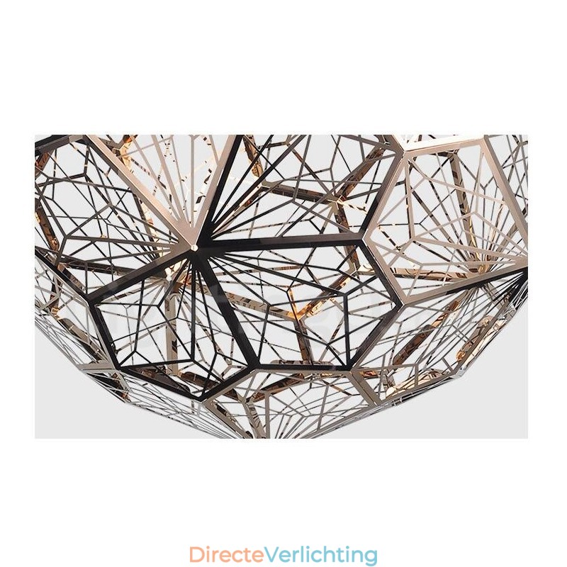 Moderne, eigentijdse hanglamp met 1 lichtbol
