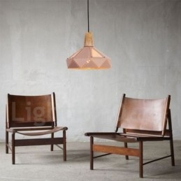Enkele 1-lichts moderne, eigentijdse, veelkleurige hanglamp