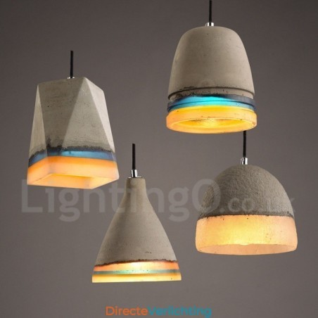 Vintage betonnen hanglamp Vintage betonnen hanglamp
