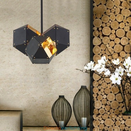 3-lichts moderne, eigentijdse hanglamp 3-lichts moderne, eigentijdse hanglamp