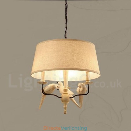 3-lichts rustieke lodge vintage hanglamp 3-lichts rustieke lodge vintage hanglamp