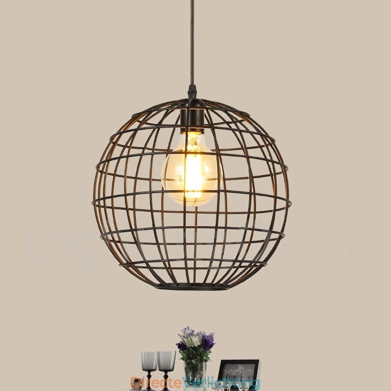 Land Vintage Globe Hanglamp