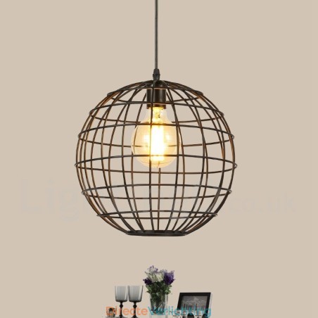 Land Vintage Globe Hanglamp
