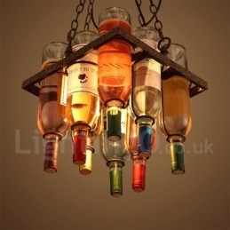 Traditionele klassieke metalen hanglamp