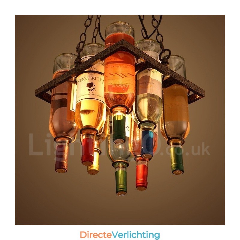 Traditionele klassieke metalen hanglamp