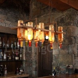 Traditionele klassieke metalen hanglamp