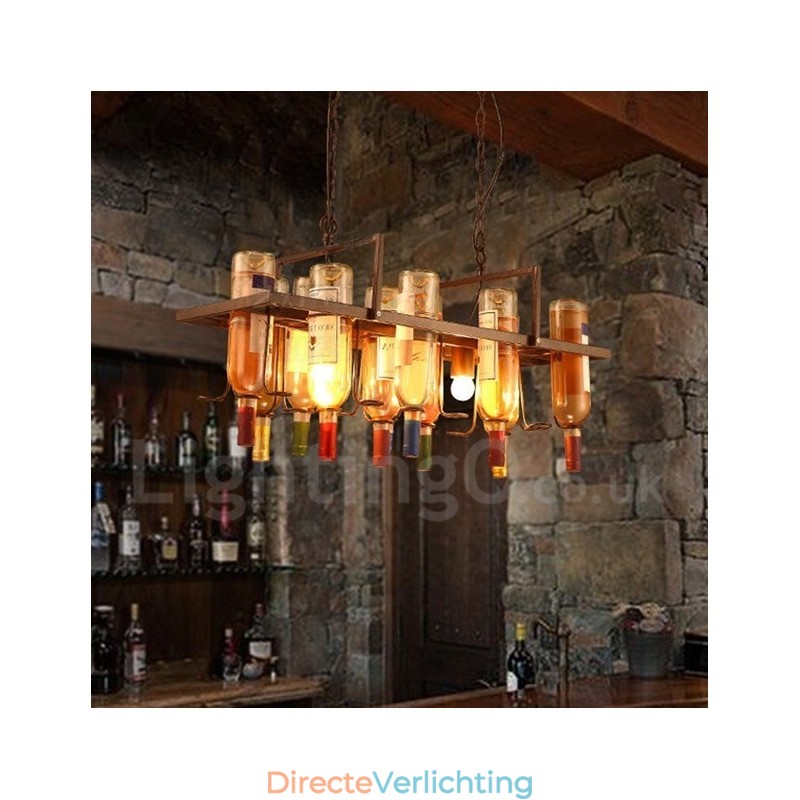 Traditionele klassieke metalen hanglamp