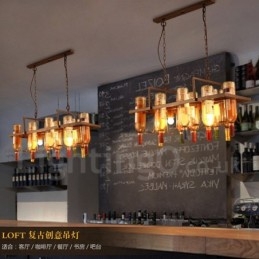 Traditionele klassieke metalen hanglamp