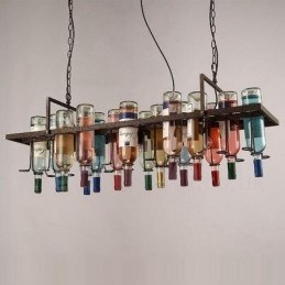 Traditionele klassieke metalen hanglamp