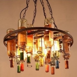 Traditionele klassieke metalen hanglamp