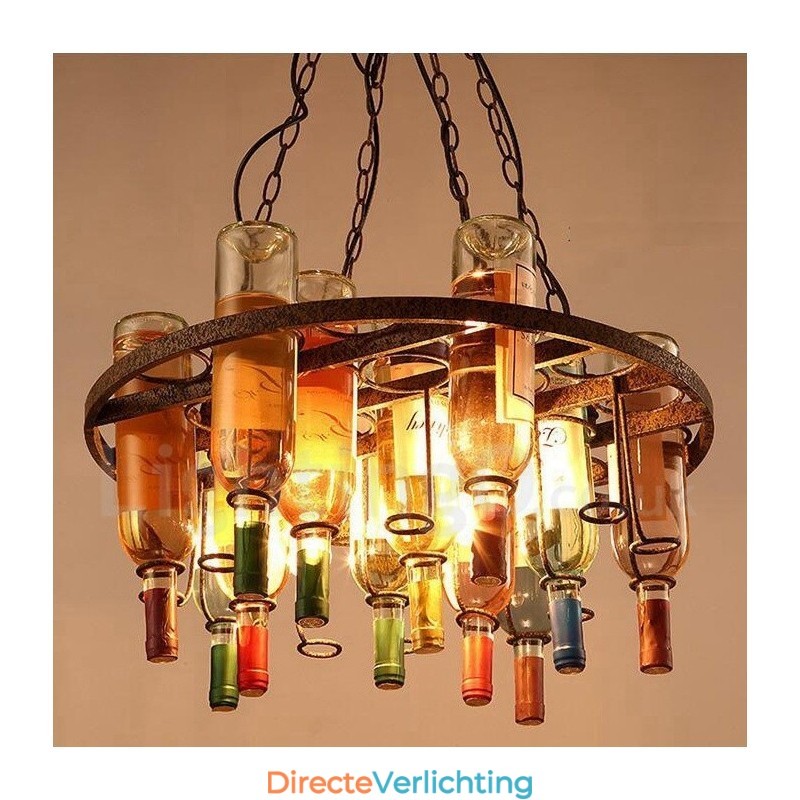 Traditionele klassieke metalen hanglamp