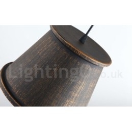 Retro Vintage 1-lichts metalen hanglamp