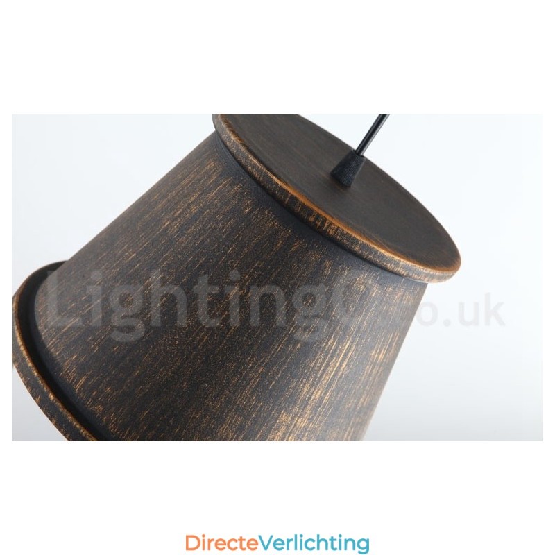Retro Vintage 1-lichts metalen hanglamp