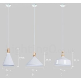 Moderne, eigentijdse hanglamp met 1 lichtbron