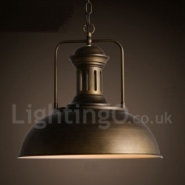 Retro Vintage Metalen 1 Lichts Hanglamp
